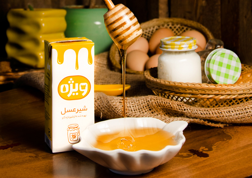 شیر عسل استریل